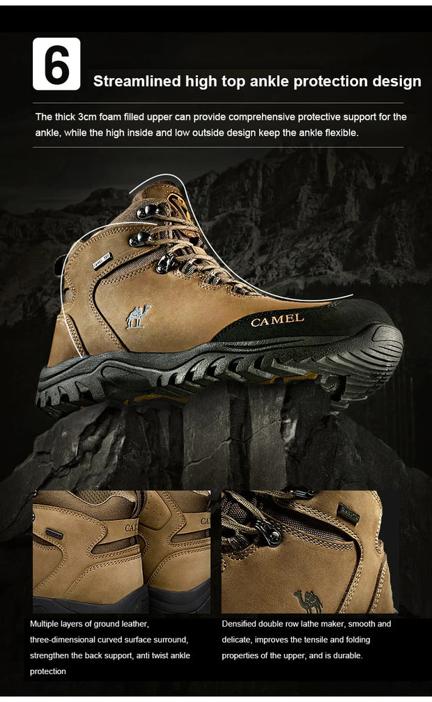 Golden Camel Waterproof Hiking Boots