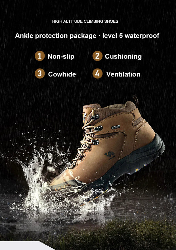 Golden Camel Waterproof Hiking Boots