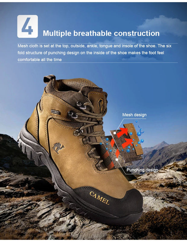 Golden Camel Waterproof Hiking Boots