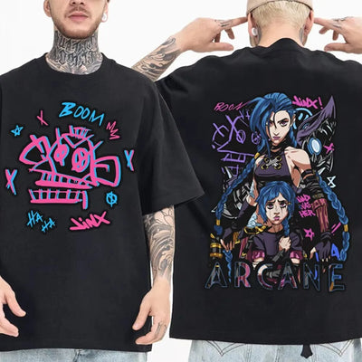 Arcane Monkey Anime Tee