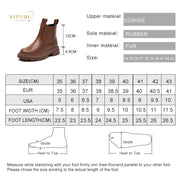 AIYUQI Women’s Retro Chelsea Boots