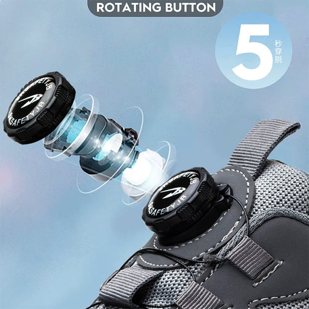 Rotating Safety Work Shoes