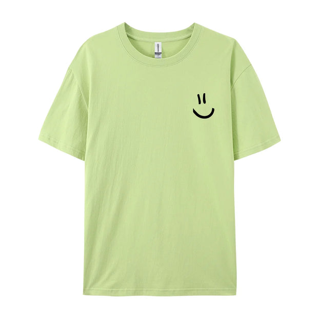 Minimalist Smile Graphic Tee