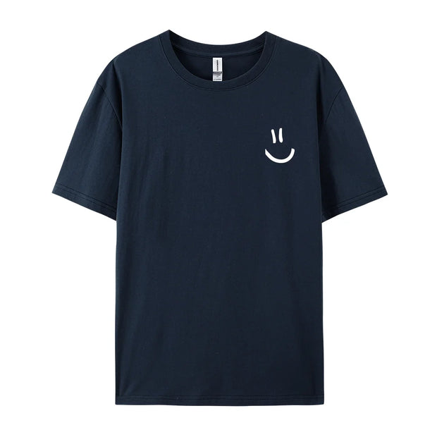 Minimalist Smile Graphic Tee