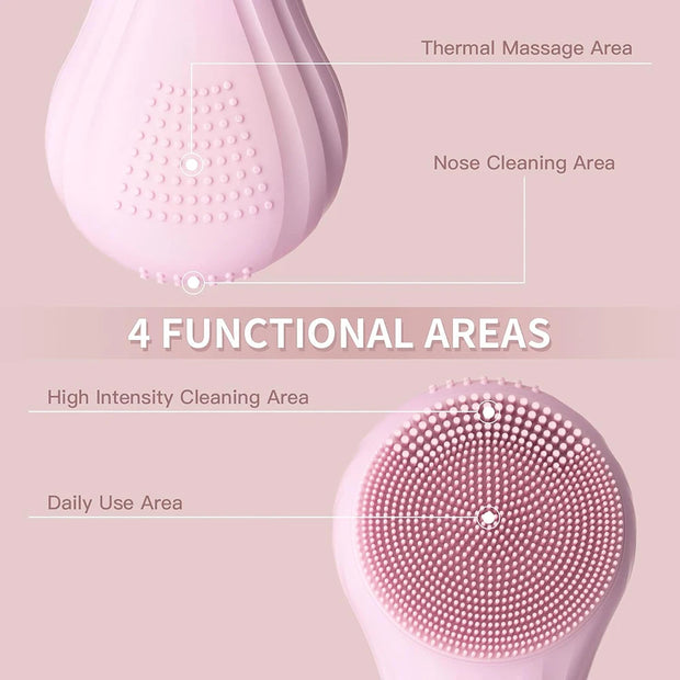 SonicGlow™ Waterproof Facial Cleansing Brush