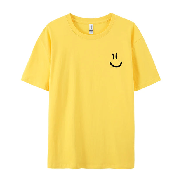 Minimalist Smile Graphic Tee